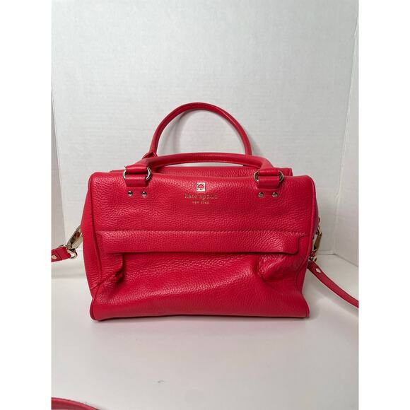 Kate Spade New York Grand Park Shelby Leather Women Handbag Purse - Picture 1 of 9